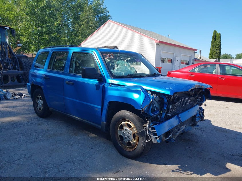 1J8FF28W78D796059 2008 Jeep Patriot Sport auction photo 1