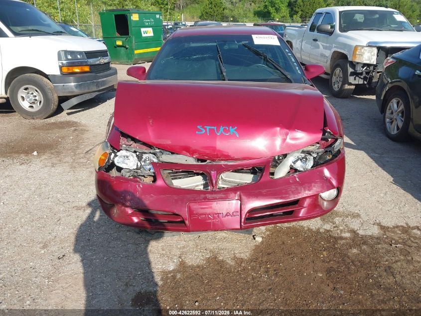 2003 Pontiac Bonneville Se VIN: 1G2HX52K334196219 Lot: 42622592