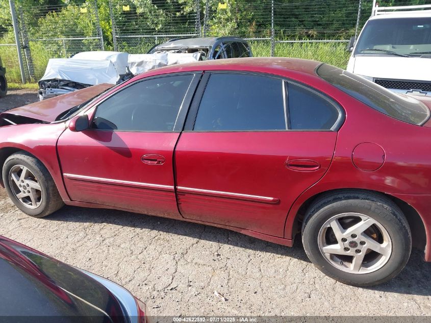 2003 Pontiac Bonneville Se VIN: 1G2HX52K334196219 Lot: 42622592