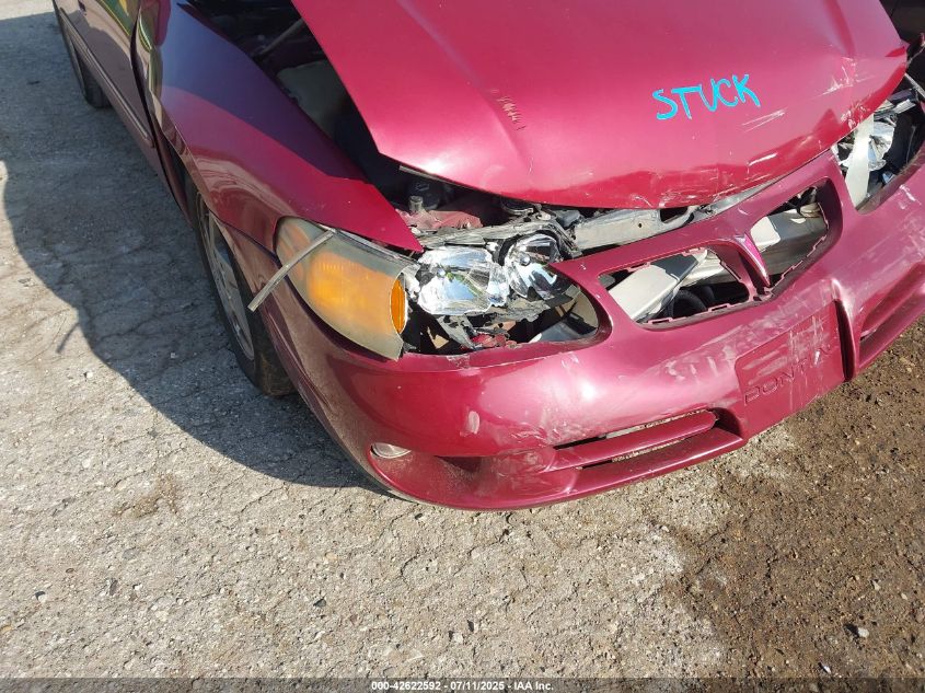 2003 Pontiac Bonneville Se VIN: 1G2HX52K334196219 Lot: 42622592