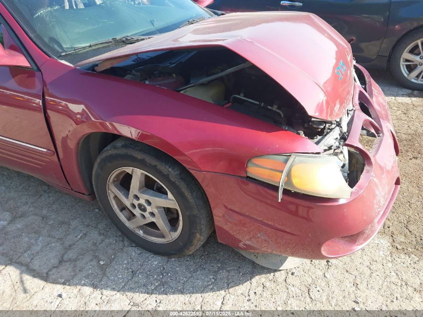 2003 Pontiac Bonneville Se VIN: 1G2HX52K334196219 Lot: 42622592