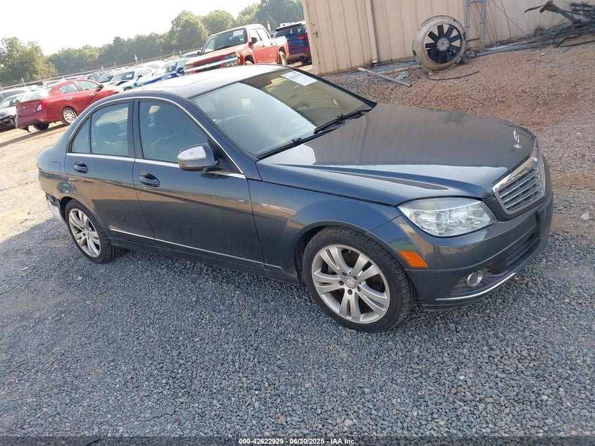 2009 MERCEDES-BENZ C CLASS VIN: WDDGF81X19F220951