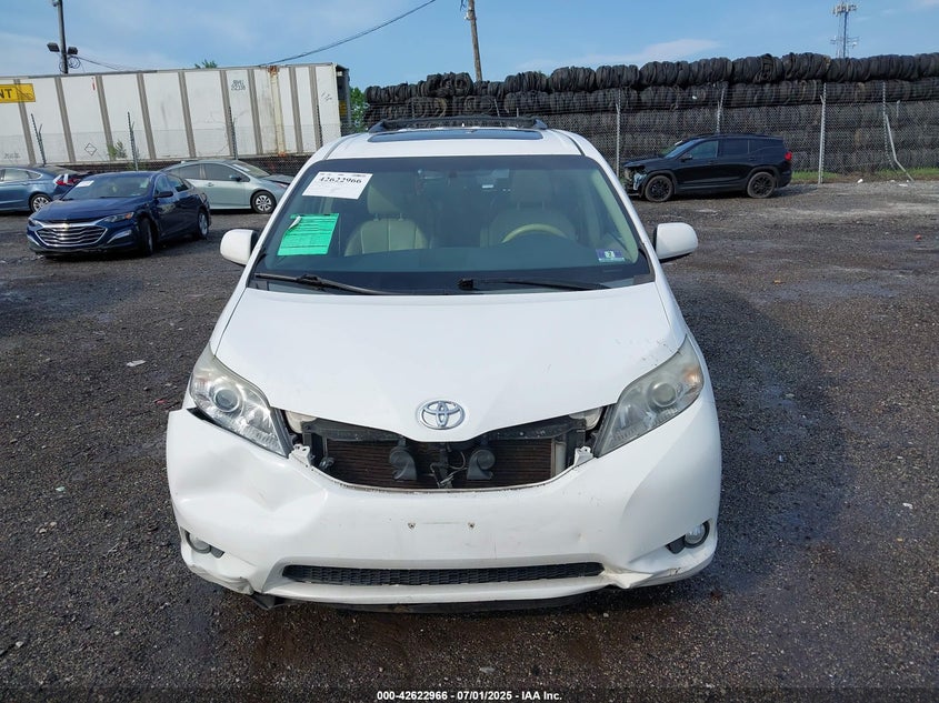 2012 Toyota Sienna Xle 7 Passenger VIN: 5TDDK3DCXCS037513 Lot: 42622966