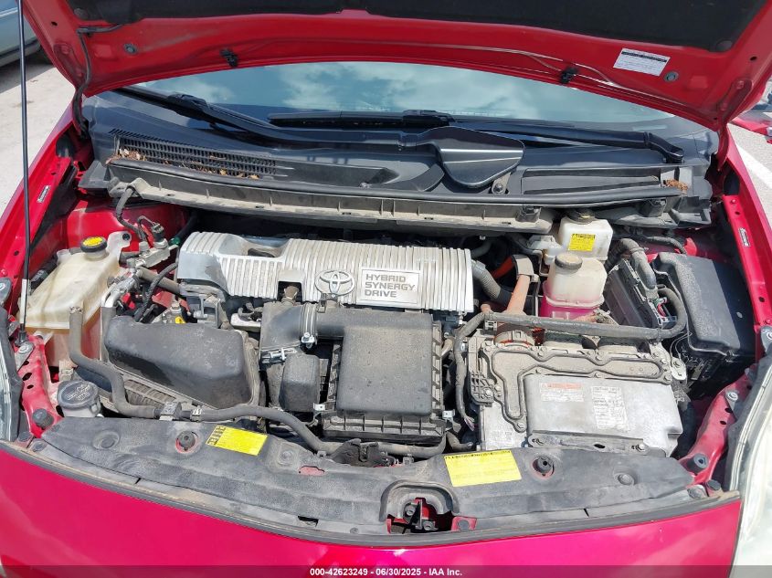 2012 Toyota Prius VIN: JTDKN3DU3LO336383 Lot: 42623249