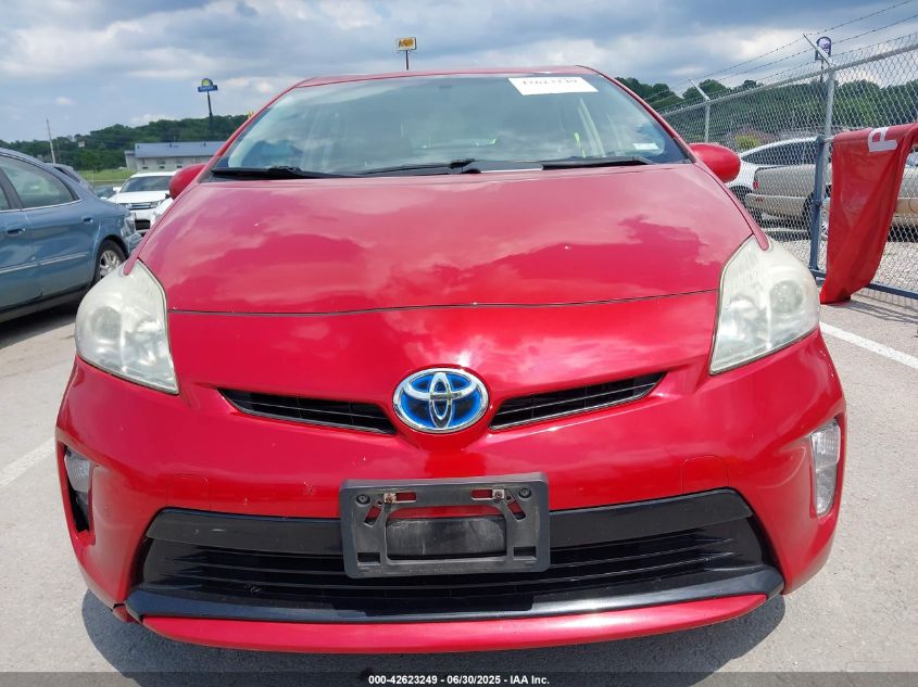 2012 Toyota Prius VIN: JTDKN3DU3LO336383 Lot: 42623249