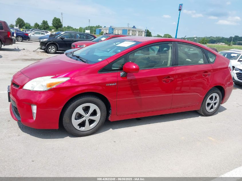 2012 Toyota Prius VIN: JTDKN3DU3LO336383 Lot: 42623249