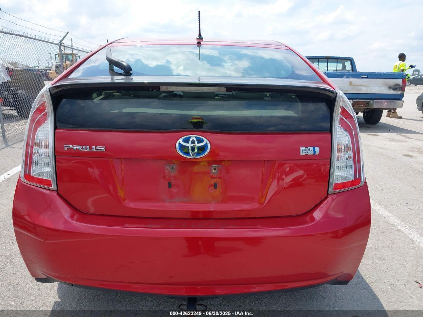 2012 Toyota Prius VIN: JTDKN3DU3LO336383 Lot: 42623249