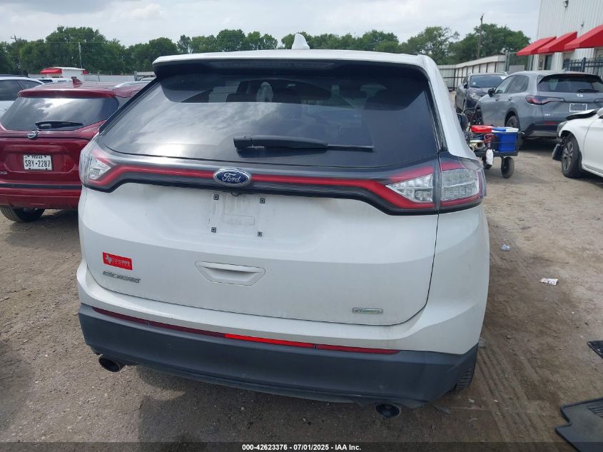 2016 Ford Edge Se VIN: 2FMPK3G93GBC59908 Lot: 42623376