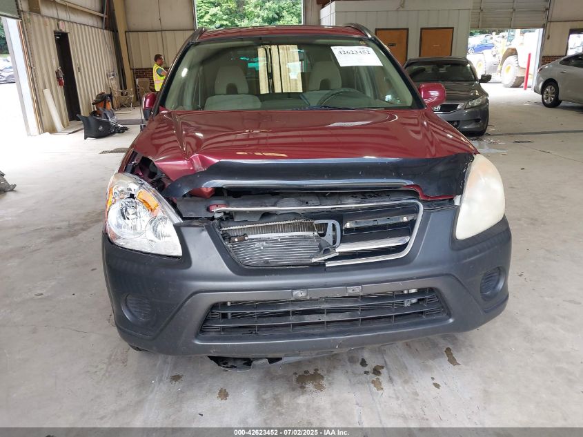 2006 Honda Cr-V Ex VIN: SHSRD788X6U424304 Lot: 42623452