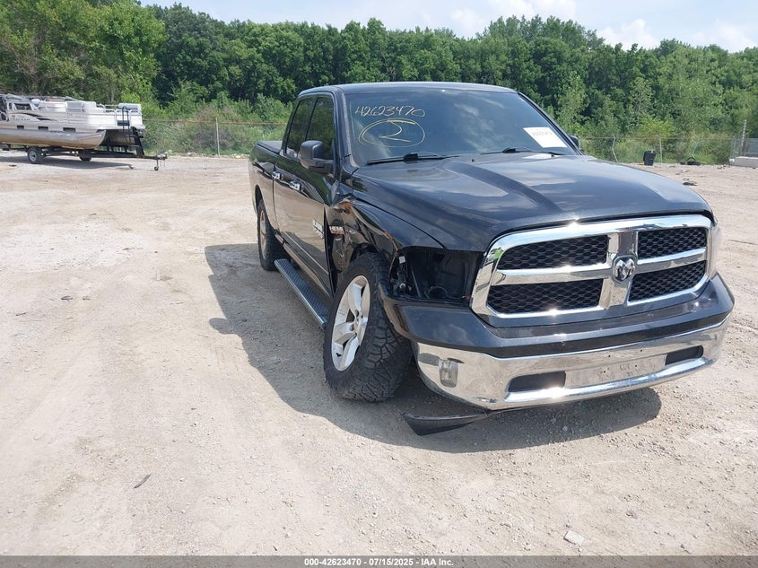 Vin: 1c6rr7gt2js191620, lot: 43116506, ram 1500 slt 20181