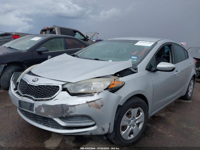 2015 Kia Forte Lx VIN: KNAFX4A66F5360981 Lot: 42623544