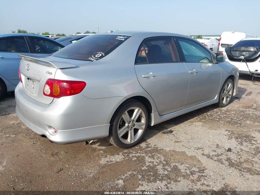 2009 TOYOTA COROLLA VIN: 2T1BE40E69C026201