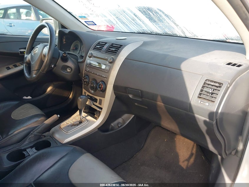2009 TOYOTA COROLLA VIN: 2T1BE40E69C026201