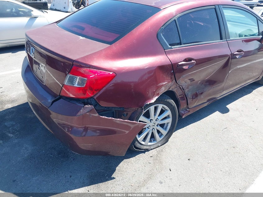 2012 HONDA CIVIC VIN: 2HGFB2F99CH546352
