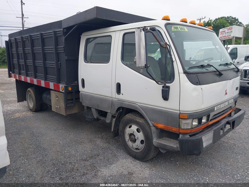JW6BKH1SX2L000588 2002 Mitsubishi Fuso Truck Fe 640 auction photo 1