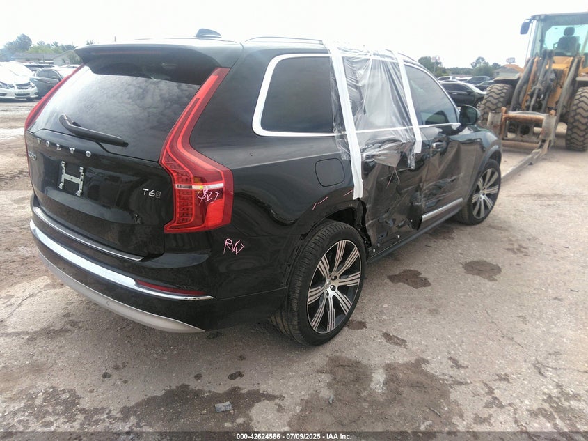 Vin: yv4a22plxn1826010, lot: 43117602, volvo xc90 t6 inscription 7 passenger 20224