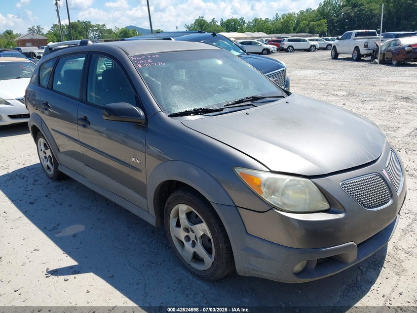 2007 PONTIAC VIBE VIN: 5Y2SL65807Z411776