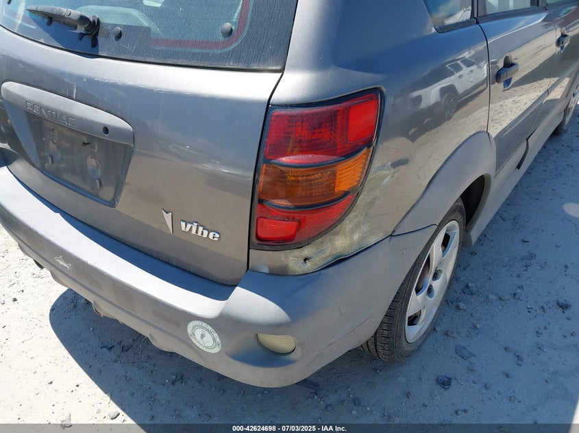 2007 PONTIAC VIBE VIN: 5Y2SL65807Z411776