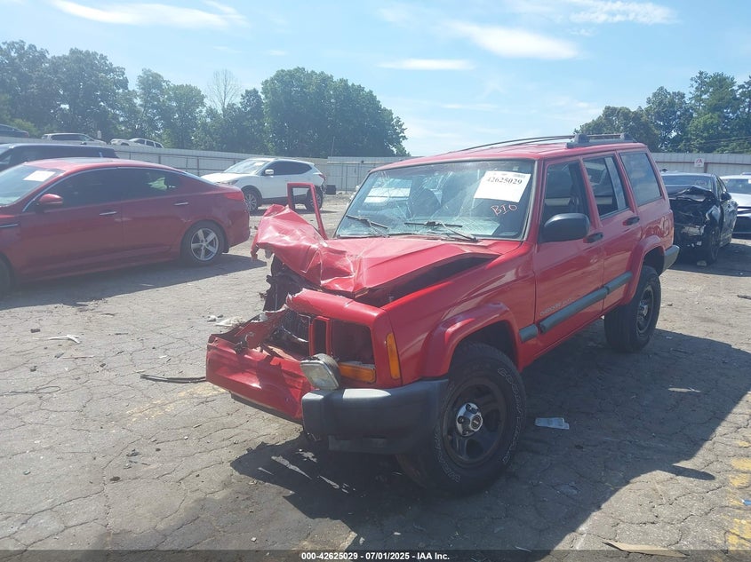 1J4FT68S3XL549043 1999 JEEP CHEROKEE photo no. 2