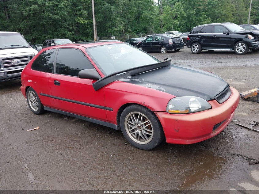 2HGEJ6322TH107023 1996 Honda Civic Cx auction photo 1