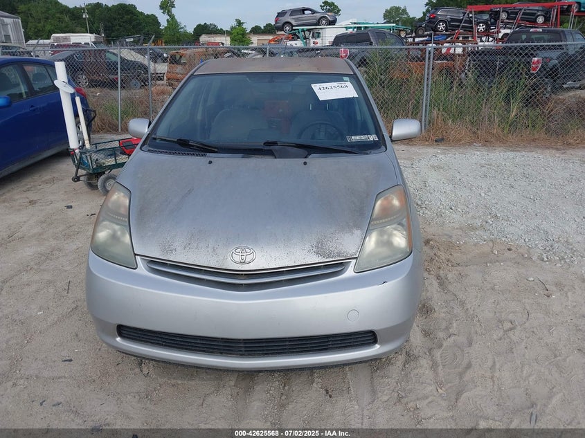 2006 TOYOTA PRIUS VIN: JTDKB20U863194480