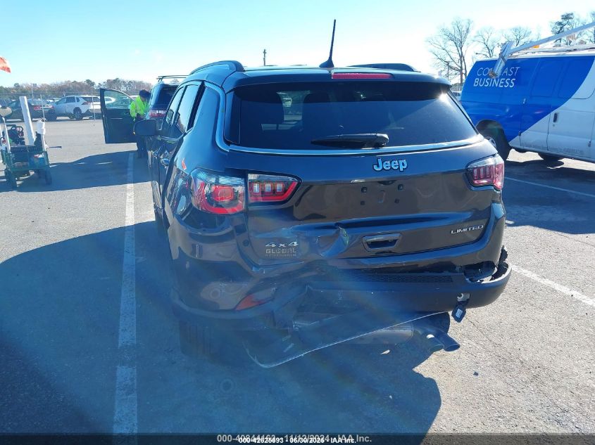 2022 Jeep Compass Limited 4X4 VIN: 3C4NJDCB4NT153143 Lot: 42625593