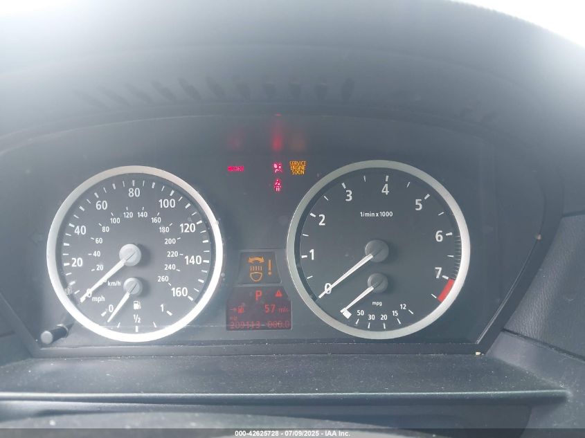 2006 BMW 530I VIN: WBANE735X6CM40559 Lot: 42625728