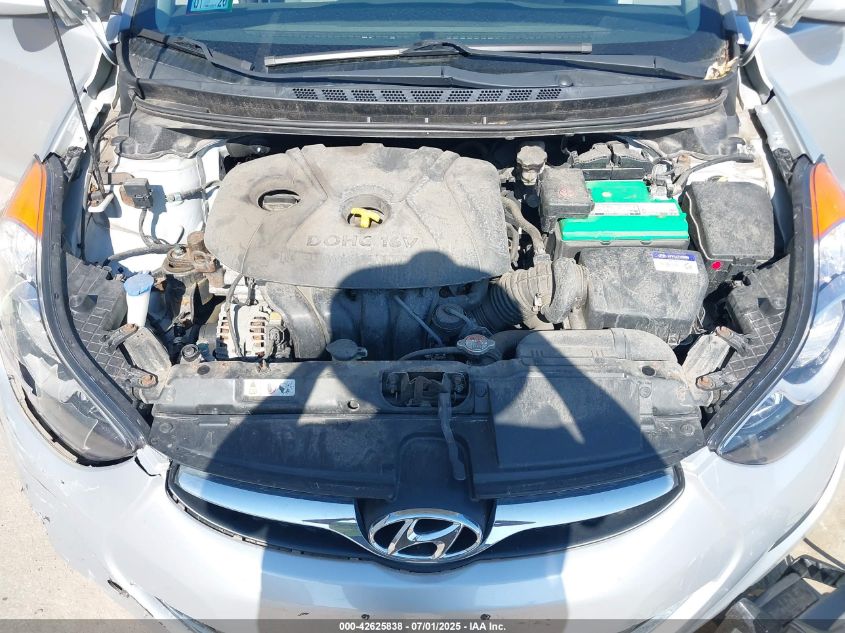 2013 Hyundai Elantra Gls VIN: KMHDH4AE0DU892160 Lot: 42625838