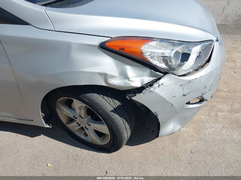 2013 Hyundai Elantra Gls VIN: KMHDH4AE0DU892160 Lot: 42625838