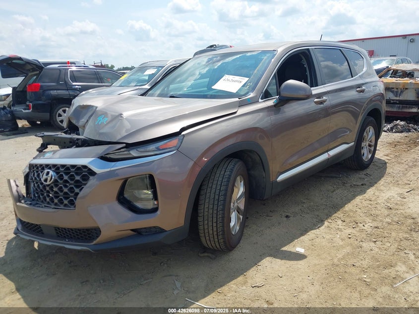 2019 HYUNDAI SANTA FE SE - 5NMS23AD6KH095107