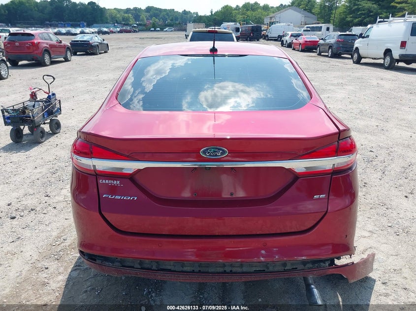 2017 Ford Fusion Se VIN: 3FA6P0H79HR203140 Lot: 42626133