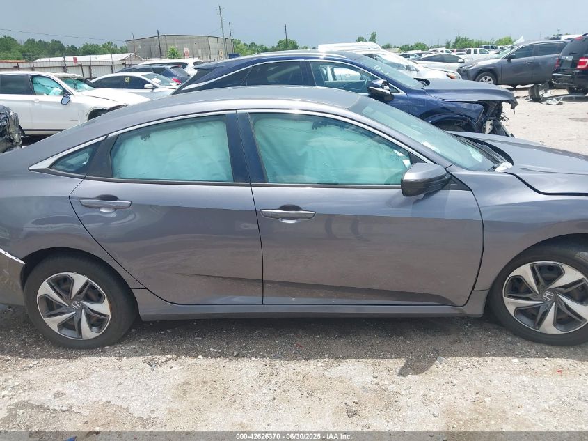 2019 Honda Civic Lx VIN: 19XFC2F62KE006904 Lot: 42626370