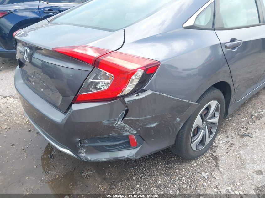 2019 Honda Civic Lx VIN: 19XFC2F62KE006904 Lot: 42626370