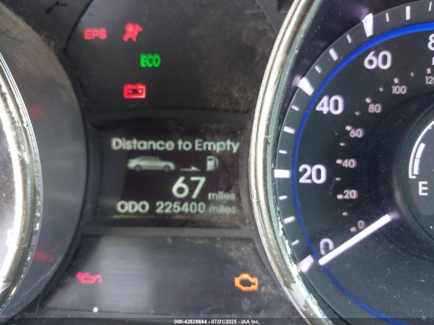 2011 Hyundai Sonata Gls VIN: 5NPEB4AC5BH184468 Lot: 42626664