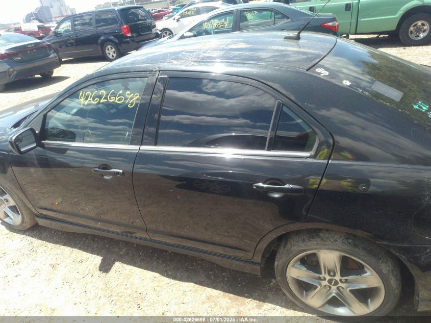 2012 Ford Fusion Sport VIN: 3FAHP0KC4CR346195 Lot: 42626698