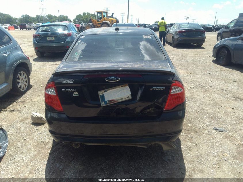 2012 Ford Fusion Sport VIN: 3FAHP0KC4CR346195 Lot: 42626698