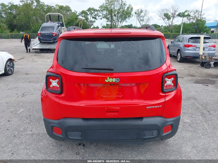 2018 JEEP RENEGADE SPORT FWD - ZACCJAAB0JPG85063