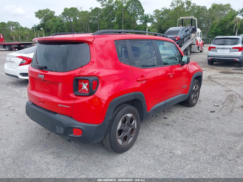 2018 JEEP RENEGADE SPORT FWD - ZACCJAAB0JPG85063