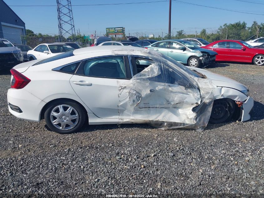 2018 Honda Civic Lx VIN: 19XFC2F5XJE207004 Lot: 42627019