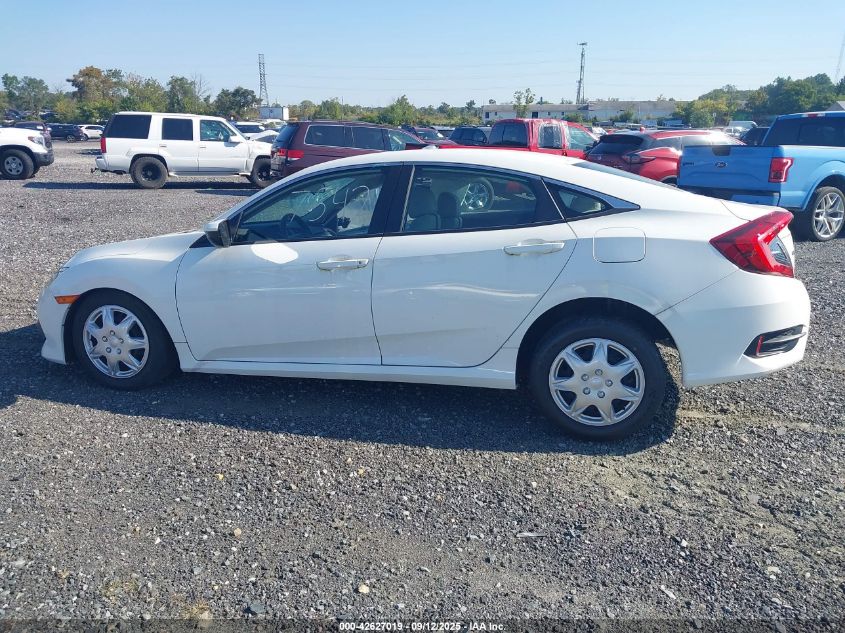 2018 Honda Civic Lx VIN: 19XFC2F5XJE207004 Lot: 42627019