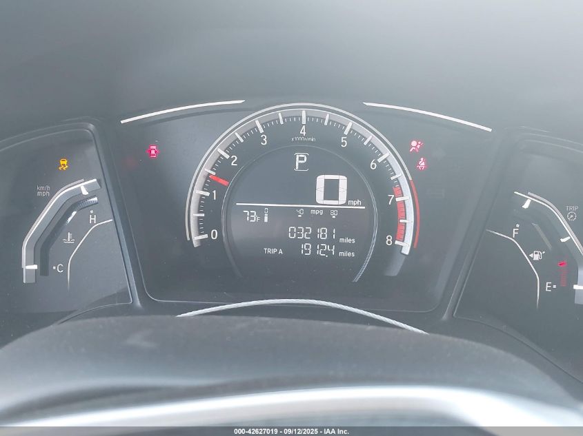 2018 Honda Civic Lx VIN: 19XFC2F5XJE207004 Lot: 42627019