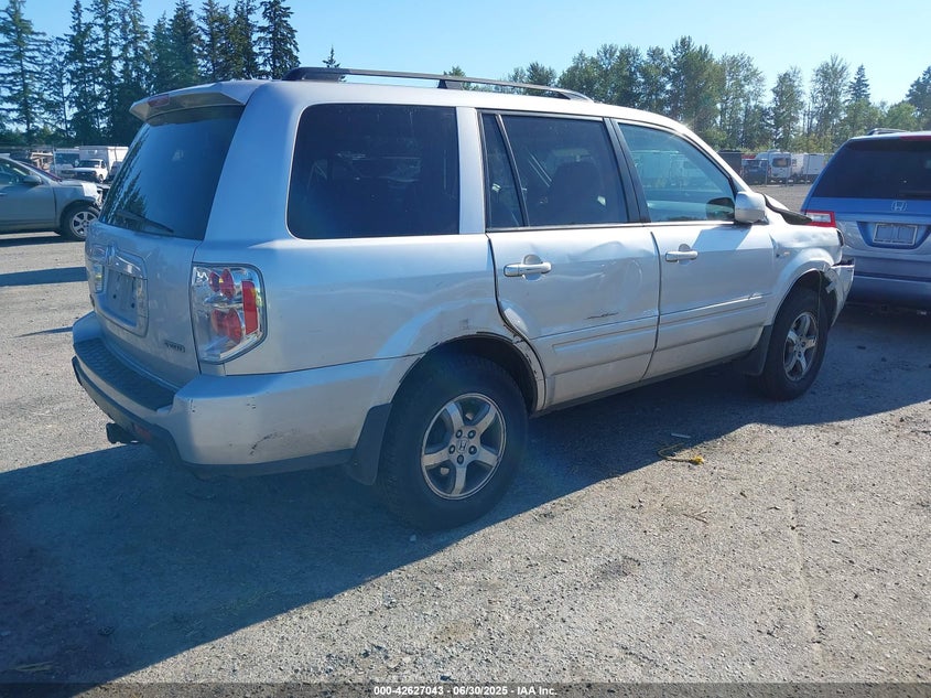 2008 HONDA PILOT VIN: 5FNYF18358B027763