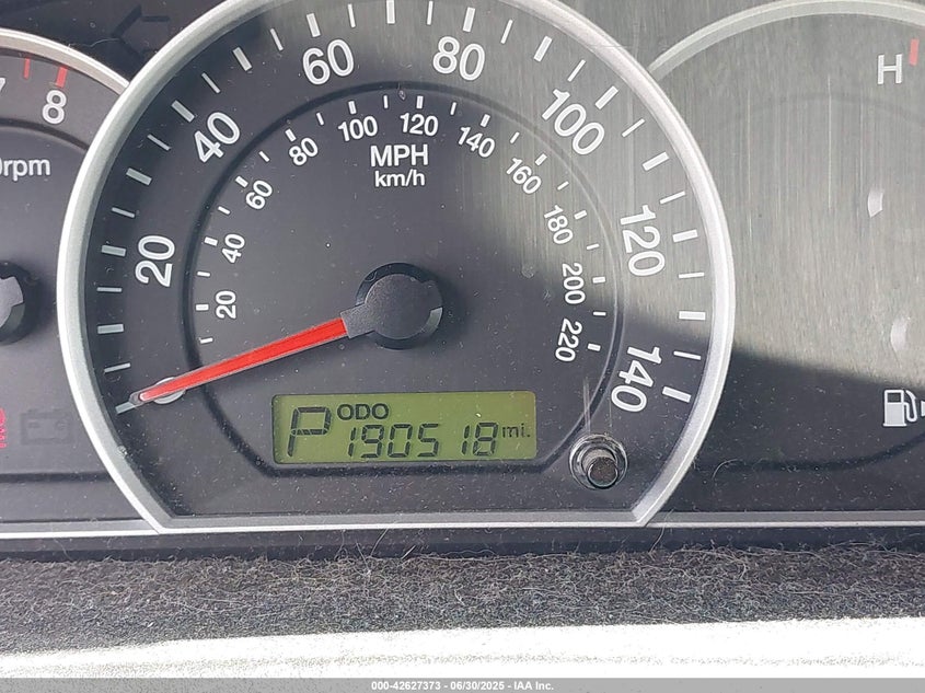 2009 Kia Sorento Lx VIN: KNDJC735595868068 Lot: 42627373