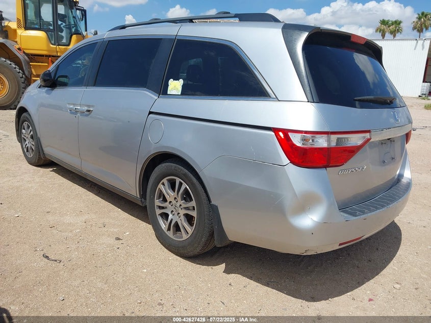 Vin: 5fnrl5h61cb029680, lot: 43120462, honda odyssey ex-l 20123