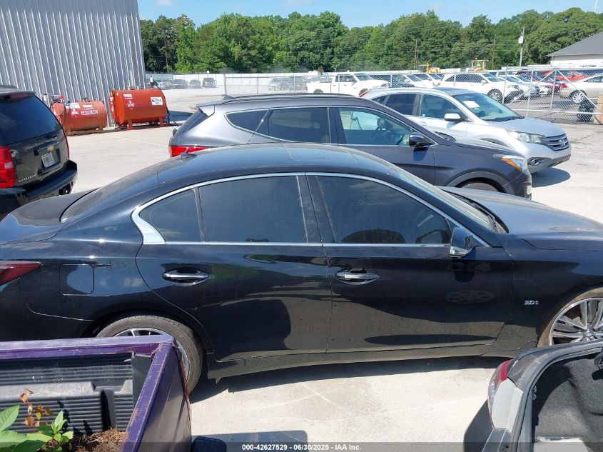 2017 Infiniti Q50 3.0T Sport VIN: JN1EV7AR6HM832057 Lot: 42627529