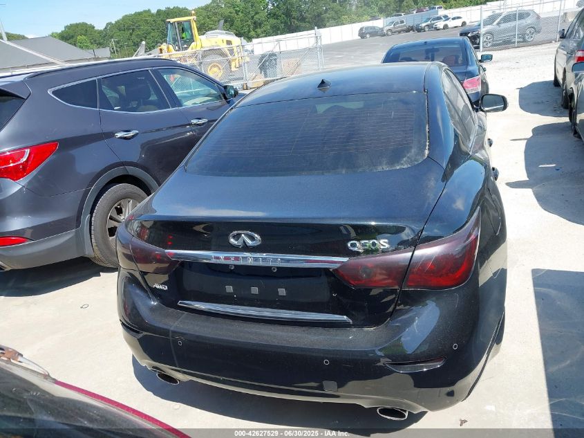 2017 Infiniti Q50 3.0T Sport VIN: JN1EV7AR6HM832057 Lot: 42627529