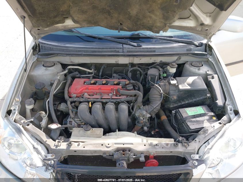 2003 Toyota Corolla Ce VIN: JTDBR32E430021852 Lot: 42627781