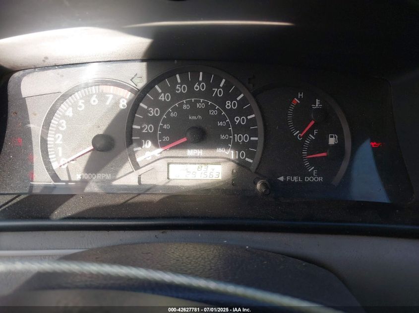 2003 Toyota Corolla Ce VIN: JTDBR32E430021852 Lot: 42627781