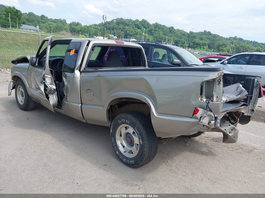 2001 GMC Sonoma Sls gold truck flexible 1GTCS195X18158571 photo #4