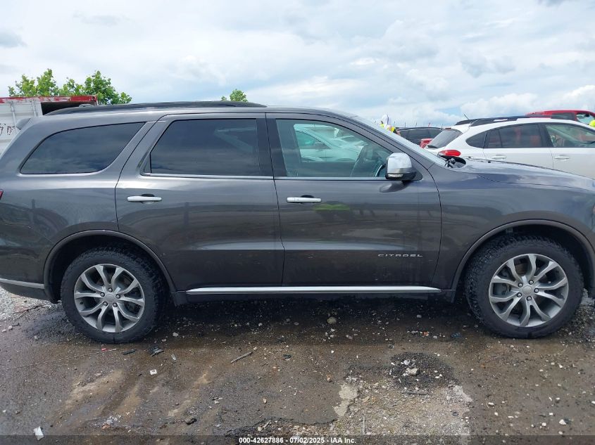 Auction sale of the 2017 DODGE DURANGO , vin: 1C4RDJEG7HC763036, lot number: 42627886